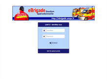 Tablet Screenshot of ebrigade.umps.fr